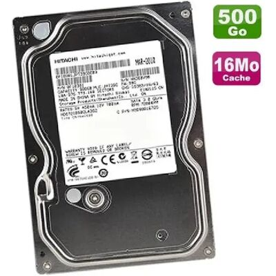 Hitachi HDS721050CLA662 500Go 3.5" - Publicité Hitachi HDS721050CLA662 500Go 3.5" - Publicité