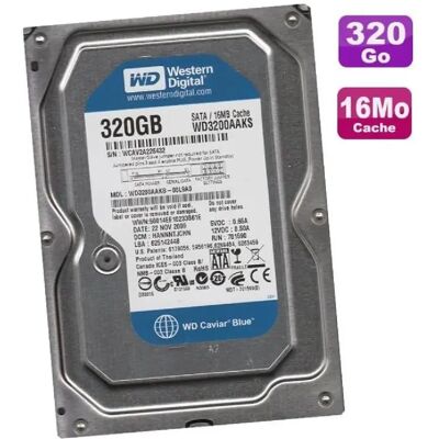 Western Digital WD3200BEVT 320Go 2.5" - Publicité Western Digital WD3200BEVT 320Go 2.5" - Publicité