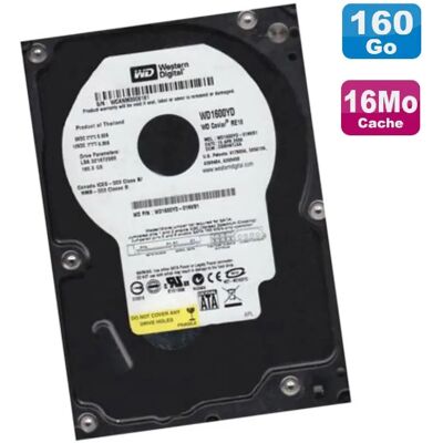 Western Digital Caviar RE16 WD1600YD 160Go 3.5" - Publicité Western Digital Caviar RE16 WD1600YD 160Go 3.5" - Publicité