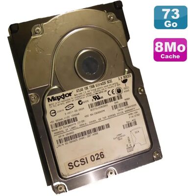Maxtor Atlas 09X925 73Go 3.5" - Publicité Maxtor Atlas 09X925 73Go 3.5" - Publicité