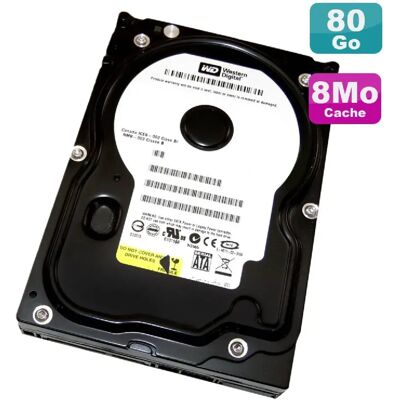 Western Digital Caviar WD800JD-00LSA0 80Go 3.5" - Publicité Western Digital Caviar WD800JD-00LSA0 80Go 3.5" - Publicité