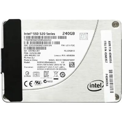 Intel 520 Series 240 Go 2,5" - Publicité Intel 520 Series 240 Go 2,5" - Publicité