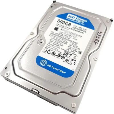 Western Digital Caviar Blue WD5000AAKS 500Go 3.5" - Publicité Western Digital Caviar Blue WD5000AAKS 500Go 3.5" - Publicité