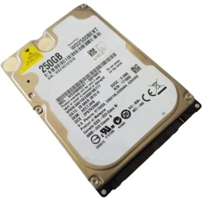 Western Digital WD2500BEKT-00PVMT0 250Go 2,5" - Publicité Western Digital WD2500BEKT-00PVMT0 250Go 2,5" - Publicité