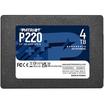 Patriot SSD P220 4 To - Publicité Patriot SSD P220 4 To - Publicité