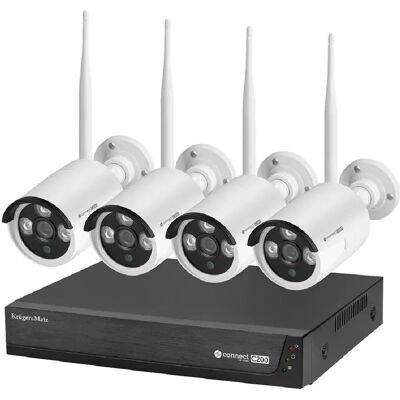 Kruger & Matz Connect C200 Kit de Surveillance WiFi - Système de Sécurité - Publicité Kruger & Matz Connect C200 Kit de Surveillance WiFi - Système de Sécurité - Publicité