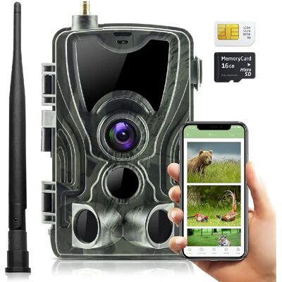 Yonis Caméra De Chasse 4G et 4K+64 Go - Publicité Yonis Caméra De Chasse 4G et 4K+64 Go - Publicité