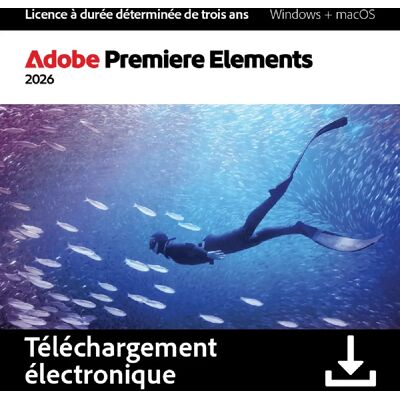 Adobe Premiere Elements 2026 - Publicité Adobe Premiere Elements 2026 - Publicité