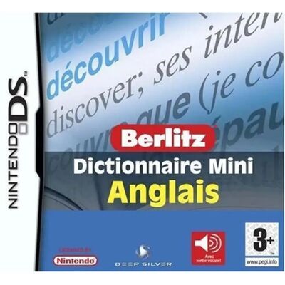 Sega Dictionnaire interactif Berlitz pour Nintendo DS - Publicité Sega Dictionnaire interactif Berlitz pour Nintendo DS - Publicité