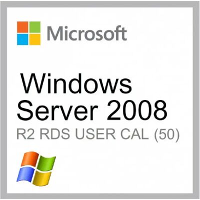 Microsoft Windows Server 2008 R2 RDS 10 Licences Utilisateur - Licence Logiciel - Publicité Microsoft Windows Server 2008 R2 RDS 10 Licences Utilisateur - Licence Logiciel - Publicité