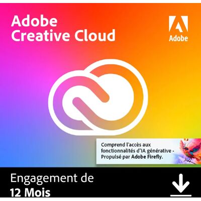Adobe Creative Cloud all Apps - Particuliers - Publicité Adobe Creative Cloud all Apps - Particuliers - Publicité