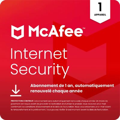 McAfee Internet Security 2026 - Publicité McAfee Internet Security 2026 - Publicité
