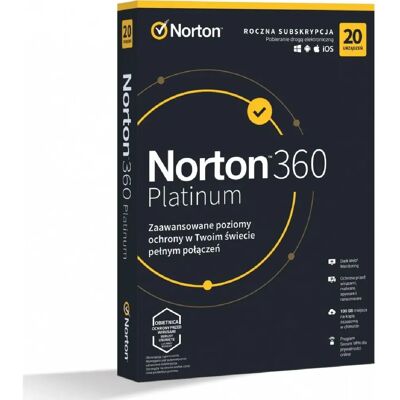 Symantec Norton 360 Platinum - Publicité Symantec Norton 360 Platinum - Publicité