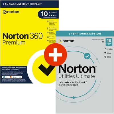 Norton - Norton 360 Premium - Norton Utilities Ultimate - Publicité Norton - Norton 360 Premium - Norton Utilities Ultimate - Publicité