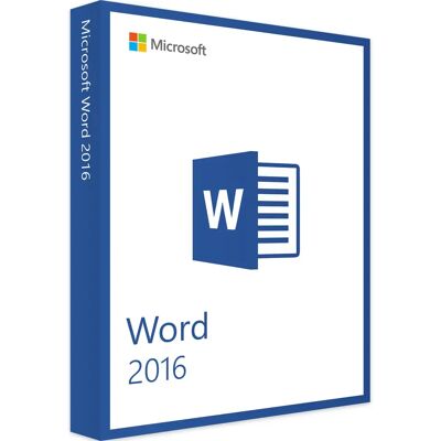 Microsoft Word 2016 - Compatible Windows Mac OS - Version complète - 1 PC - Publicité Microsoft Word 2016 - Compatible Windows Mac OS - Version complète - 1 PC - Publicité
