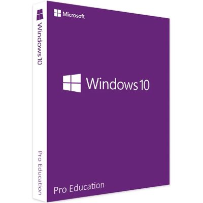 Microsoft Windows 10 Pro Education - Système d'exploitation - Publicité Microsoft Windows 10 Pro Education - Système d'exploitation - Publicité