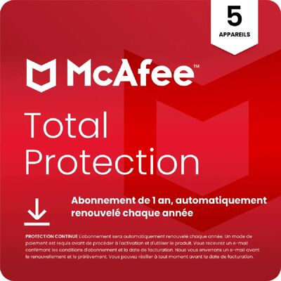McAfee Total Protection 2025 - Publicité McAfee Total Protection 2025 - Publicité