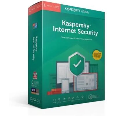 Kaspersky - Internet Security 2019 - 1 licence - 1 an - logiciel de sécurité - Publicité Kaspersky - Internet Security 2019 - 1 licence - 1 an - logiciel de sécurité - Publicité