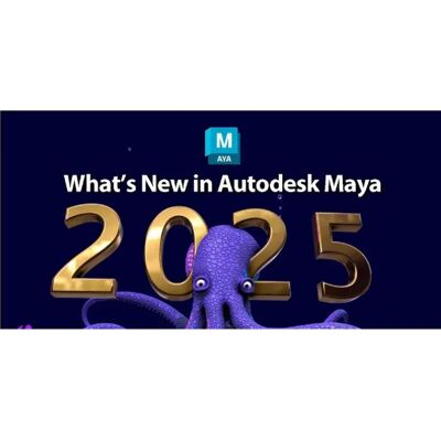 Autodesk Maya 2025 - Publicité Autodesk Maya 2025 - Publicité