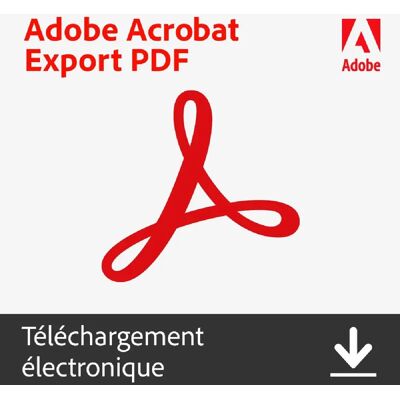 Adobe Acrobat Export PDF - Publicité Adobe Acrobat Export PDF - Publicité