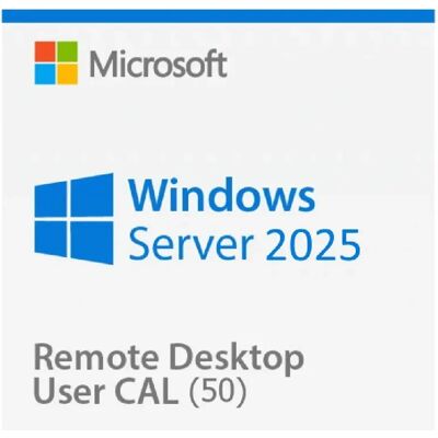 Microsoft Windows Server 2025 Remote Desktop Services (RDS) 50 user connections - Clé licence à télécharger - Livraison rapide 7/7j - Publicité Microsoft Windows Server 2025 Remote Desktop Services (RDS) 50 user connections - Clé licence à télécharger - Livraison rapide 7/7j - Publicité