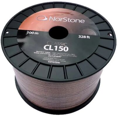 Norstone câble haut-parleur Classic 150 - 100 m - Publicité Norstone câble haut-parleur Classic 150 - 100 m - Publicité