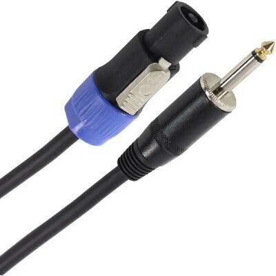 Plugger Câble HP Jack/Speakon 6m - Publicité Plugger Câble HP Jack/Speakon 6m - Publicité