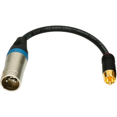 Klotz - XLR-mRCAm - Rouge - Adapter - Publicité Klotz - XLR-mRCAm - Rouge - Adapter - Publicité