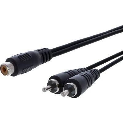 Power Acoustics CAB 2240 - Câble RCA - 0,18m - Publicité Power Acoustics CAB 2240 - Câble RCA - 0,18m - Publicité