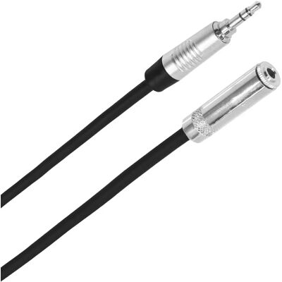 Câble mini Jack femelle stéréo - mini Jack mâle stéréo 6m Touring Plugger - Publicité Câble mini Jack femelle stéréo - mini Jack mâle stéréo 6m Touring Plugger - Publicité