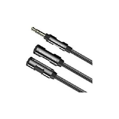 Monster Cable Câble répartiteur audio jack 3,5 mm mâle vers 2 femelles - 0,15 m - Noir - Publicité Monster Cable Câble répartiteur audio jack 3,5 mm mâle vers 2 femelles - 0,15 m - Noir - Publicité
