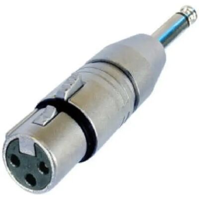 Neutrik Adaptateur Jack - Argent - Publicité Neutrik Adaptateur Jack - Argent - Publicité