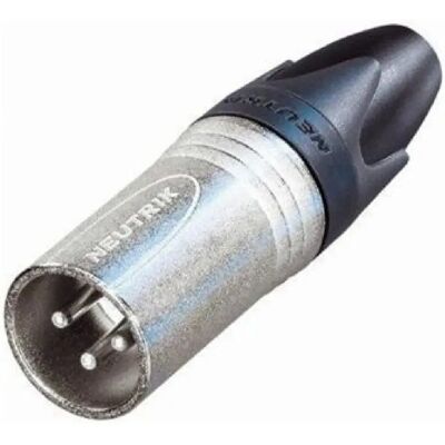 Neutrik Connecteur XLR NC3MXX - Argent - Publicité Neutrik Connecteur XLR NC3MXX - Argent - Publicité