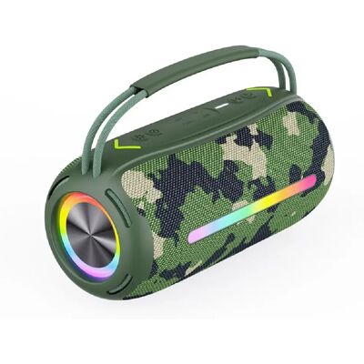 Yonis Enceinte 20W RGB Stéréo - Vert - Publicité Yonis Enceinte 20W RGB Stéréo - Vert - Publicité