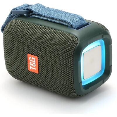 Yonis Enceinte Étanche RGB 5W Vert - Publicité Yonis Enceinte Étanche RGB 5W Vert - Publicité