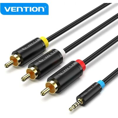 Vention Câble Jack 2,5mm - 3 RCA - Publicité Vention Câble Jack 2,5mm - 3 RCA - Publicité
