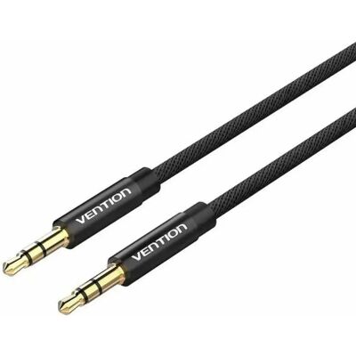 Câble audio Vention 3,5 mm 1 m - Noir - Publicité Câble audio Vention 3,5 mm 1 m - Noir - Publicité