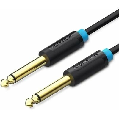 Câble audio VENTION Jack 6.5mm 5 m - noir - Publicité Câble audio VENTION Jack 6.5mm 5 m - noir - Publicité