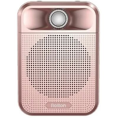 Yonis Microphone Bluetooth haut-parleur - Rose gold - Publicité Yonis Microphone Bluetooth haut-parleur - Rose gold - Publicité