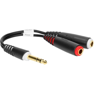 Klotz Adaptateur Y 2x Jacks TS/Jack TRS - Publicité Klotz Adaptateur Y 2x Jacks TS/Jack TRS - Publicité