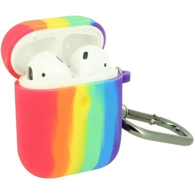Avizar Coque pour AirPods 1/2 - Arc-en-ciel - Publicité Avizar Coque pour AirPods 1/2 - Arc-en-ciel - Publicité