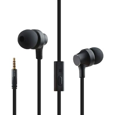 YONIS Écouteurs Intra-Auriculaires - Microphone, Bouton Appel - Noir - Publicité YONIS Écouteurs Intra-Auriculaires - Microphone, Bouton Appel - Noir - Publicité
