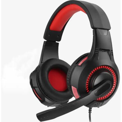 Chrono Casque EXPO9 Stereo Rouge - Publicité Chrono Casque EXPO9 Stereo Rouge - Publicité