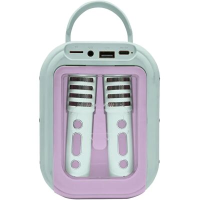 Lexibook Karaoke Bluetooth La reine des neiges avec 2 micros sans fil - Publicité Lexibook Karaoke Bluetooth La reine des neiges avec 2 micros sans fil - Publicité