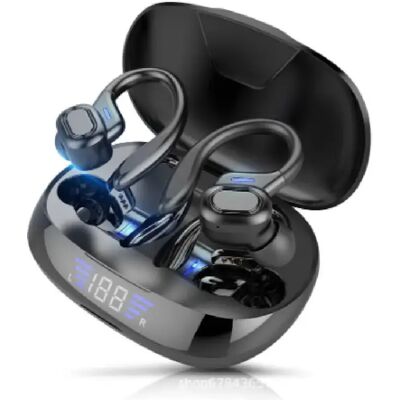 Chrono Écouteurs sport Bluetooth 5.0 - Noir - Publicité Chrono Écouteurs sport Bluetooth 5.0 - Noir - Publicité