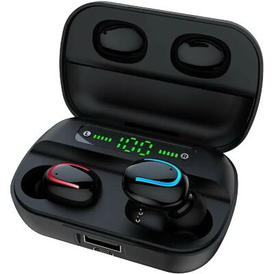 Chrono Écouteurs Bluetooth sport - Noir - Publicité Chrono Écouteurs Bluetooth sport - Noir - Publicité