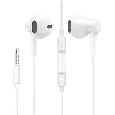Casque filaire Avizar - Stéréo, Microphone, Télécommande - Blanc - Publicité Casque filaire Avizar - Stéréo, Microphone, Télécommande - Blanc - Publicité