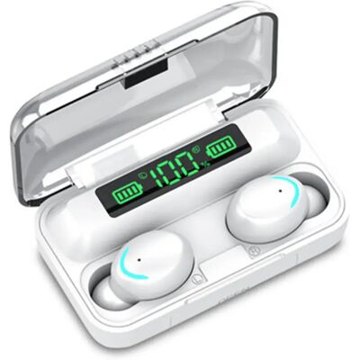 Écouteurs Bluetooth True Wireless CHRONUS - Annulation de bruit - Blanc - Publicité Écouteurs Bluetooth True Wireless CHRONUS - Annulation de bruit - Blanc - Publicité