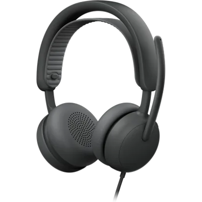 Logitech Zone Wired 2 - Graphite - Publicité Logitech Zone Wired 2 - Graphite - Publicité