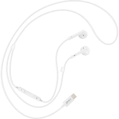 Linq USB-C Écouteurs - Blanc - Publicité Linq USB-C Écouteurs - Blanc - Publicité